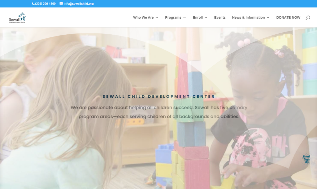 sewall homepage