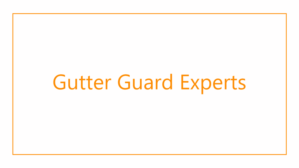 gutter-guard-experts