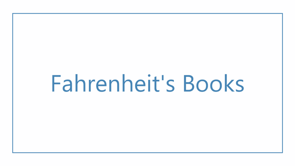 fahrenheit-s-books