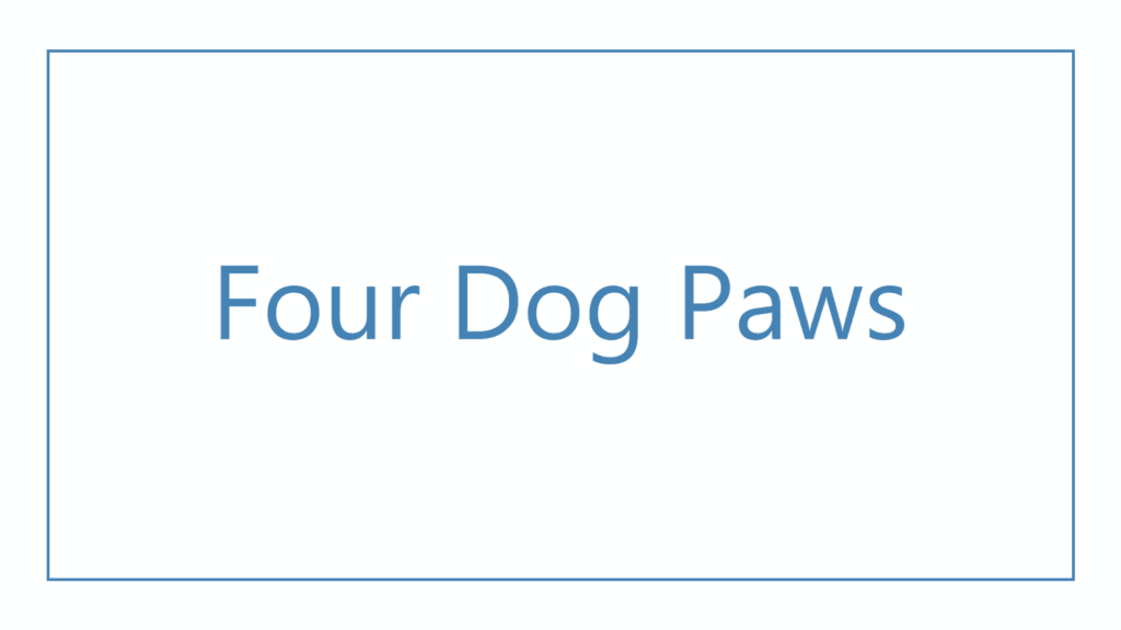 four-dog-paws