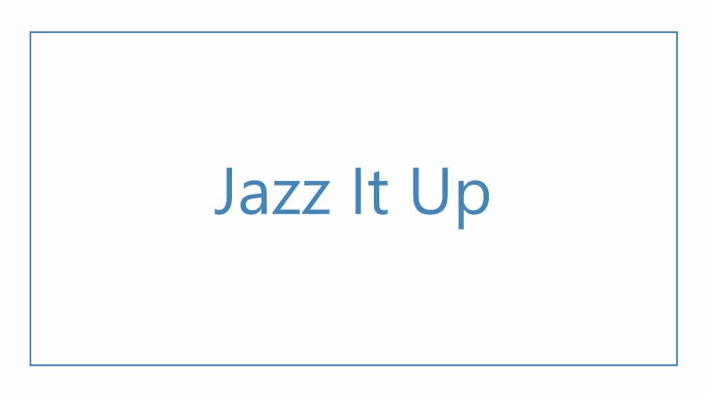 jazz-it-up