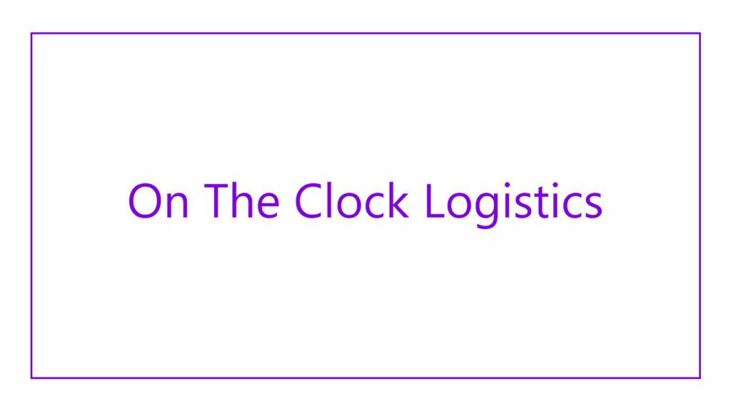 on-the-clock-logistics