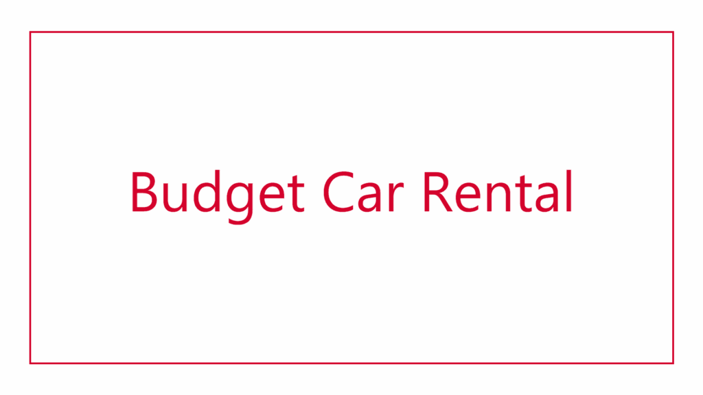 budget-car-rental