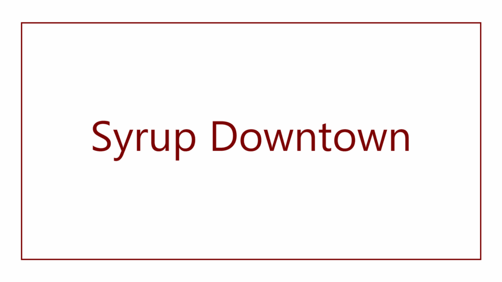 syrup-downtown-logo