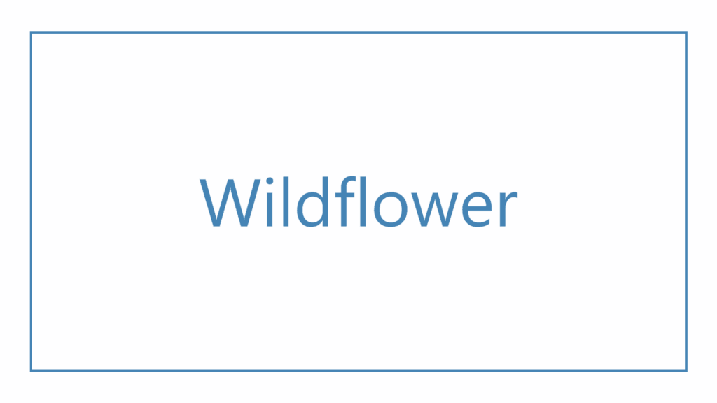 wildflower