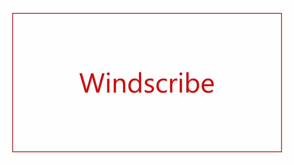 windscribe